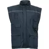 Kép 2/2 - Cerva Libra téli kabát, levehető ujjal, sötétkék, L