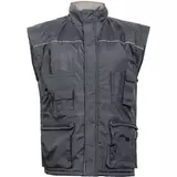 Kép 2/2 - Cerva Libra téli kabát, levehető ujjal, szürke, S