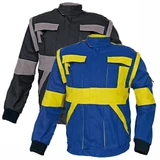 Kép 2/2 - Cerva Max kabát, pamut, kék-sárga, 62