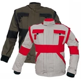 Kép 2/2 - Cerva Max kabát, pamut, szürke-piros, 50