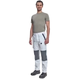 Kép 2/5 - Cerva Max Neo derekas munkanadrág, kopásálló, pamut, fehér, 46