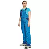 Kép 2/3 - Cerva Montrose női kantáros munkavédelmi nadrág, kék, 54
