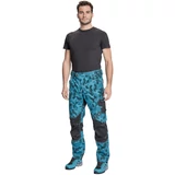 Kép 3/3 - Cerva Neurum Camouflage munkanadrág, terepmintás, petrol kék, 60