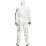Kép 3/4 - Chemsafe 500 overall kapucnival, antisztatikus, fertőző-radioaktív anyagnak ellenálló, fehér, 3XL