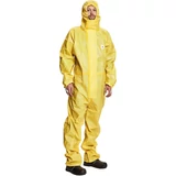 Kép 1/3 - Chemsafe Shield overall kapucnival, antisztatikus, sárga, M