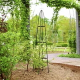 Kép 2/2 - Chomik piramis pergola, porszórt fém, 200x31x31cm