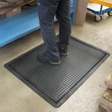 Kép 4/5 - Coba Bubblemat gumi álláskönnyítő szőnyeg, 0.6x0.9m, fekete