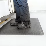 Kép 4/5 - Coba Deckplate álláskönnyítő szőnyeg, 0.9x18.3m, fekete