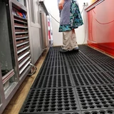 Kép 5/6 - Coba Fatigue-Step gumi panel, 0.9x0.9m, fekete