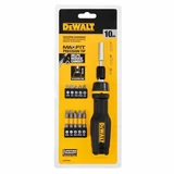 Kép 3/3 - DeWalt MaxFit Bittartós csavarhúzó 10db bittel