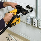 Kép 3/3 - DeWalt D25301D teleszkópos porelszívó adapter, SDS-Plus fúrókalapácshoz, 43-54mm
