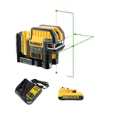 Kép 2/4 - DeWalt DCE0825D1G XR akkus keresztlézer, 10.8V, 30m (1db 2Ah akkuval és töltővel)