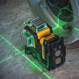 Kép 7/8 - DeWalt DCE089D1G XR akkus önszintező keresztlézer, 10.8V, 30m (1db 2.0Ah akkuval és töltővel)