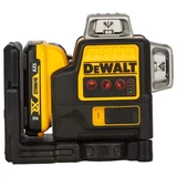 Kép 3/9 - DeWalt DCE089D1R XR akkus önszintező keresztlézer, 10.8V, 15m (1db 2.0Ah akkuval és töltővel)
