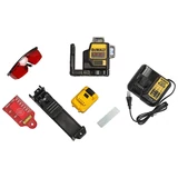 Kép 5/9 - DeWalt DCE089D1R XR akkus önszintező keresztlézer, 10.8V, 15m (1db 2.0Ah akkuval és töltővel)