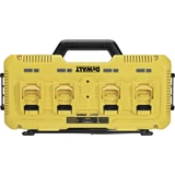 Kép 2/3 - DeWalt DCB104 XR univerzális akkumulátor gyorstöltő, 4 portos, 8A