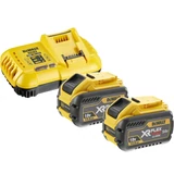 Kép 2/3 - DeWalt DCB118Y2 XR Flexvolt akku és töltő szett, 54V (2db 12.0Ah akku, 1db töltő)