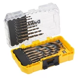 Kép 1/3 - DeWalt DT70729 Black&amp;Gold fúrószár készlet, 1-12mm, 23db 