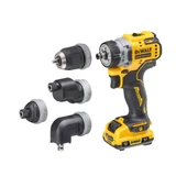 Kép 2/2 - DeWalt DCD703L2T Akkus Multi csavarozógép, 250W, 2x3Ah akkuval és töltővel