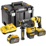 Kép 1/6 - DeWalt DCH333X2 XR Flexvolt akkus fúrókalapács, SDS Plus, 54V, 3.5J (2db 9.0Ah akkuval és töltővel)