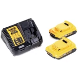 Kép 5/5 - DeWalt DCD709D2T XR akkus ütvefúró- csavarozó, 18V, 13mm, 65Nm (2db 2.0Ah akkuval és töltővel)