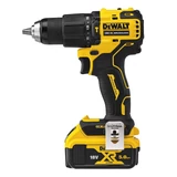 Kép 2/6 - DeWalt DCD709S2T XR akkus ütvefúró, 18V, 1/2", 65Nm (2db 1.5Ah akkuval és töltővel)