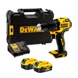 Kép 1/3 - DeWalt DCD709P2T XR akkus ütvefúró-csavarozó 18V, 360W, 65Nm (2db 5Ah akkuval és töltővel)