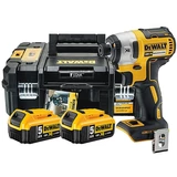 Kép 1/6 - DeWalt DCF887P2 XR akkus ütvecsavarozó, 18V, 1/4&quot;, 205Nm (2db 5.0Ah akkuval és töltővel)