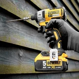 Kép 6/6 - DeWalt DCF887P2 XR akkus ütvecsavarozó, 18V, 1/4&quot;, 205Nm (2db 5.0Ah akkuval és töltővel)