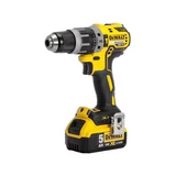 Kép 2/6 - DeWalt DCK266P2 szénkefementes akkus ütvefúró-csavarozó szett, kofferben, 18V