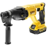 Kép 5/8 - DeWalt DCH133M1 XR akkus fúrókalapács, SDS Plus, 18V, 2.6J (1db 4.0Ah akkuval és töltővel)