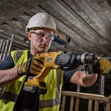 Kép 7/8 - DeWalt DCH133M1 XR akkus fúrókalapács, SDS Plus, 18V, 2.6J (1db 4.0Ah akkuval és töltővel)