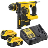 Kép 2/9 - DeWalt DCH253M2 XR akkus fúrókalapács, SDS-Plus, 18V, 2.1J (2db 4.0Ah akkuval és töltővel)