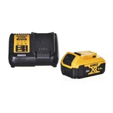 Kép 4/5 - DeWalt DCH263P1 XR akkus fúrókalapács, SDS Plus, 18V, 3J (1db 5.0Ah akkuval és töltővel)