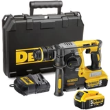 Kép 1/3 - DeWalt DCH273P2 XR akkus fúrókalapács, SDS-Plus, 18V, 2.1J (2db 5.0Ah akkuval és töltővel)