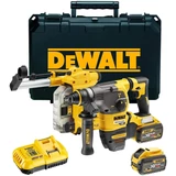 Kép 1/5 - DeWalt DCH335X2 XR akkus fúrókalapács szett, SDS Plus, 54V, 3.5J (2db 9.0Ah akkuval és töltővel)