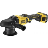 Kép 3/5 - DeWalt DCM848P2 polírozó 18V, 125mm (2db 5Ah akkuval és töltővel)