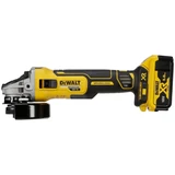 Kép 2/6 - DeWalt DCG405P3 XR akkus sarokcsiszoló, 18V, 1kW, 125mm (3db 5.0 Ah akkuval és töltővel)