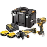 Kép 1/6 - DeWalt DCK2080P2T XR akkus gépszett (2 gép, 2db 5.0Ah akkuval és töltővel)