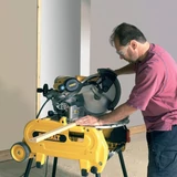 Kép 7/7 - DeWalt D27107XPS kombinált gérvágó fűrész, 305mm, 2kW
