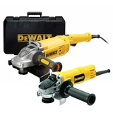 Kép 1/7 - DeWalt DWE492TWIN2 sarokcsiszolószett (DWE492, DWE4157)