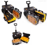 Kép 2/2 - DeWalt DWST83347-1 Tstak gurulós szerszámosláda szett, IP54, 512x333x512mm