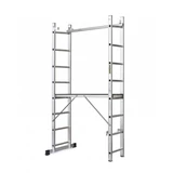 Kép 1/3 - Drabest állvány és létra járópadlóval, 2x8 fokos