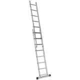 Kép 3/3 - Drabest állvány és létra járópadlóval, 2x8 fokos