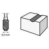 Kép 2/3 - Dremel csiszolószalag, 6.4mm, P120, 6db