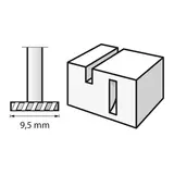 Kép 2/3 - Dremel 119 marófej, korong, HSS, 9.5mm