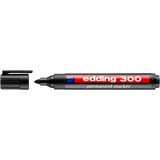 Kép 1/2 - Edding 300 alkoholos jelölőfilc, kerek, fekete, 1.5-3mm