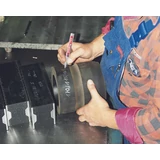 Kép 6/7 - Edding 750 lakk jelölőfilc, kerek, sárga, 2-4mm