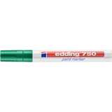 Kép 2/6 - Edding 750 lakk jelölőfilc, kerek, zöld, 2-4mm