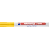 Kép 2/7 - Edding 750 lakk jelölőfilc, kerek, sárga, 2-4mm